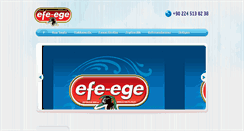 Desktop Screenshot of efeege.com.tr
